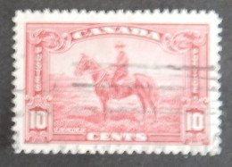 CANADA YT 185 OBLITÉRÉ "POLICIER A CHEVAL" ANNÉE 1935 - Oblitérés