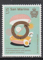 2020 San Marino Awareness Of Food Loss And Waste Complete Set Of 1  MNH @ BELOW FACE VALUE - Unused Stamps