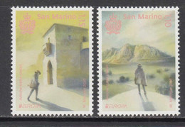 2020 San Marino Ancient Postal Routes Europa  Complete Set Of 2  MNH - Ungebraucht