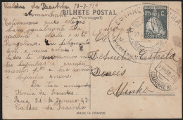 Marcofilia - ESTANCIA TERMAL . CALDAS Da RAINHA -|- 1929 - Cartas & Documentos