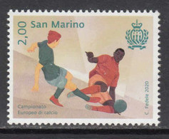 2020 San Marino European Football Championship  Complete Set Of 1  MNH @ BELOW FACE VALUE - Unused Stamps