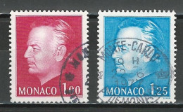 Monaco Mi 1252, 1253 O Used - Usados