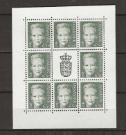 2002 MNH Denmark Mi 1297 Kleinbogen - Hojas Bloque