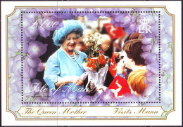 ISLE OF MAN - THE QUEEN MOTHER  VISITS - **MNH - Famous Ladies