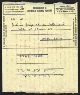 Aerograma Militar Guerra Colonial Circulado SPM 1788, Guiné, Para 1536 Angola,1972. Ingoré. Military Aerogram Of The C - Portugees Guinea