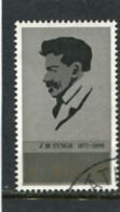 IRELAND/EIRE - 1971  4p  J.M.  SYNGE  FINE USED - Gebruikt