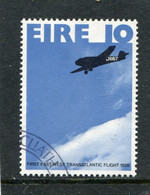 IRELAND/EIRE - 1978   10p  FIRST TRANSATLANTIC FLIGHT   FINE USED - Gebruikt