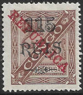 Portuguese Congo – 1915 King Carlos Overprinted REPUBLICA 115 Over 2 1/2 Réis Mint Stamp - Portugiesisch-Kongo