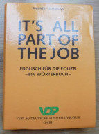 Handbuch - Wörterbuch Englisch Für Die Polizei, 282 Seiten, 1993, Aus Dem Verlag Deutsche Polizeiliteratur, II - Militär & Polizei