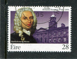 IRELAND/EIRE - 1995  28p  ROTUNDA HOSPITAL  FINE USED - Gebruikt
