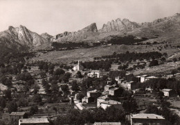 Calacuccia - Vue Sur La Commune Et Le Massif Des 5 Moines - Altri & Non Classificati