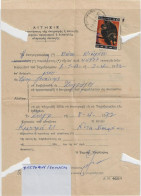 Greece 1972, Pmk ΖΩΓΡΑΦΟΥ ΕΠΙΤΑΓΑΙ On Post Form Of Money Order For Special Use. FINE. - Cartas & Documentos