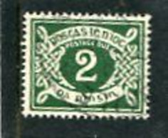 IRELAND/EIRE - 1940  POSTAGE DUE  2d  E WATERMARK  FINE USED - Segnatasse