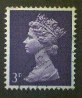 Great Britain, Scott #MH5, Used(o), 1967, Machin: Queen Elizabeth II, 3d, Spectrum Violet - Machins