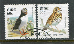 IRELAND/EIRE - 2004  BIRDS  SET  FINE USED - Usati