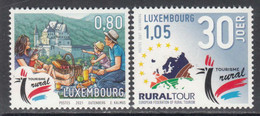 2021 Luxembourg Rural Tour Tourism  Complete Set Of 2  MNH @  BELOW FACE VALUE - Neufs