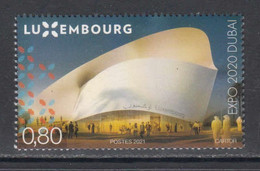 2021 Luxembourg Expo Dubai Complete Set Of 1  MNH @  BELOW FACE VALUE - Nuevos