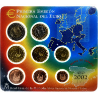 Espagne, Coffret, 2002, FDC - Spanje