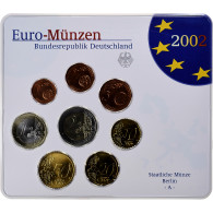 Allemagne, 1 Cent To 2 Euro, 2002, Berlin, Euro Set, FDC - Allemagne