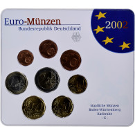 Allemagne, 1 Cent To 2 Euro, 2002, Karlsruhe, Euro Set, FDC - Allemagne