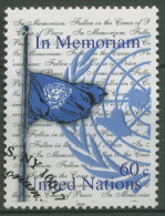UNO New York 2003 Gedenken Der Gefallenen Flagge 940 Gestempelt - Gebraucht