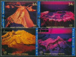 UNO New York 2002 Jahr Der Berge Gebirge 896/99 Gestempelt - Gebraucht