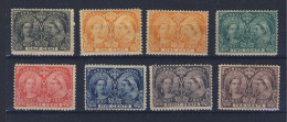 8x Canada Victoria MH Jubilee Stamps; #50 51 51i 52 53 54 56 57 Guide =$230.00 - Neufs