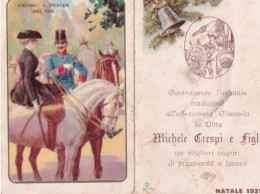 Calendarietto - Vienna - Il Prater - Diita Miche Crispi E Figli - Anno 1932 - Formato Piccolo : 1921-40