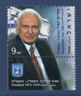 ISRAËL, **, Yv 2113, Mi 2207, SG 2085, Ephraim Katzir (1916-2009), Avec Tabs, - Neufs (avec Tabs)