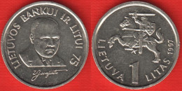 Lithuania 1 Litas 1997 Km#109 "Bank Of Lithuania, Jurgutis" - Lituanie