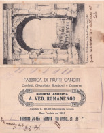 Calendarietto -fabbrica Di Frutti Canditi - Società Anonima A.ved.romanengo - Genova - Anno 1936 - Petit Format : 1921-40