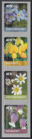 2021 Luxembourg Flowers Fleurs Complete Strip Of 4   MNH @ BELOW FACE VALUE - Neufs