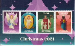 2021 New Zealand Christmas Noel Navidad  Souvenir Sheet MNH @ BELOW FACE VALUE!! - Ungebraucht