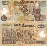 Zambia / 500 Kwacha / 2011 / P-43(h) / VF - Zambia