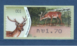 ISRAËL, **, Yv D 64, Mi ATM 77, Daim De Perse (Dama Mesopotamica) - Frankeervignetten (Frama)