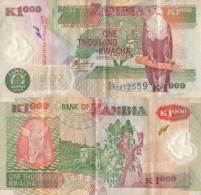 Zambia / 1.000 Kwacha / 2008 / P-44(f) / VF - Zambia