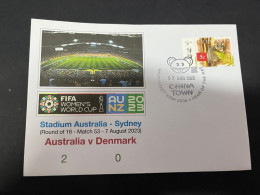 24-1-2024 (2 X 14) 2 Covers - FIFA Women's Football World Cup 2023 - Match 53 + 54 (7 August 2023) - Sonstige & Ohne Zuordnung