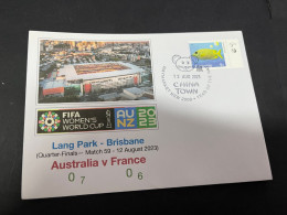 24-1-2024 (2 X 14) 2 Covers - FIFA Women's Football World Cup 2023 - Match 59 + 60 (12 August 2023) - Other & Unclassified