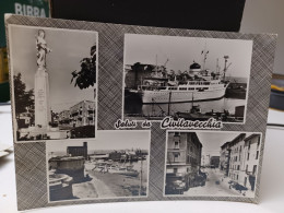 Cartolina Saluti Da Civitavecchia , Vedutine 1960 - Civitavecchia