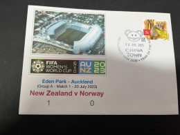 24-1-2024 (2 X 14) 2 Covers - FIFA Women's Football World Cup 2023 - New Zealand V Norway - Other & Unclassified