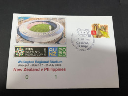 24-1-2024 (2 X 14) 2 Covers - FIFA Women's Football World Cup 2023 - New Zealand V Philippines - Andere & Zonder Classificatie