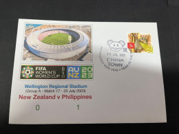 24-1-2024 (2 X 14) 2 Covers - FIFA Women's Football World Cup 2023 - New Zealand V Philippines - Otros & Sin Clasificación