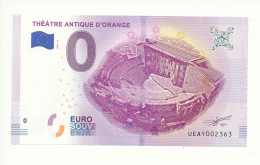 Billet Souvenir - 0 Euro - UEAY - 2018-2 - THÊÂTRE ANTIQUE D'ORANGE - N° 2363 - Prove Private