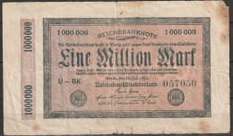 DR.1.000000 Mark Reichsbanknote 25.7.1923 Ros.Nr.93, P 93 ( D 6347 ) - 20.000 Mark