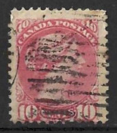 CANADA....QUEEN VICTORIA...(1837-01.).." 1899.."....10c...SG110....CARMINE PINK....(CAT.VAL.£45..)...USED... - Unused Stamps