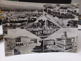 Cartolina Saluti Da  Foligno Provincia Perugia ,Viale Battisti,Stazione Ferroviaria, Piazza Della Repubblica 1960 - Foligno