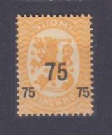 1919 Finland 106 Overprint - # 73 - Ungebraucht