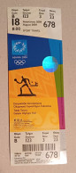 Athens 2004 Olympic Games -  Table Tennis Unused Ticket, Code: 678 - Abbigliamento, Souvenirs & Varie