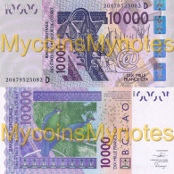 WEST AFRICAN STATES, MALI, 10000, 2020, Code D, (Not Yet In Catalog), New Signature, UNC - West African States