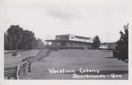 Vacation Colony Colonie De Vacances Sherbrooke Québec Canada Real Photo B&W CKC 1910-1962    2 S - Sherbrooke